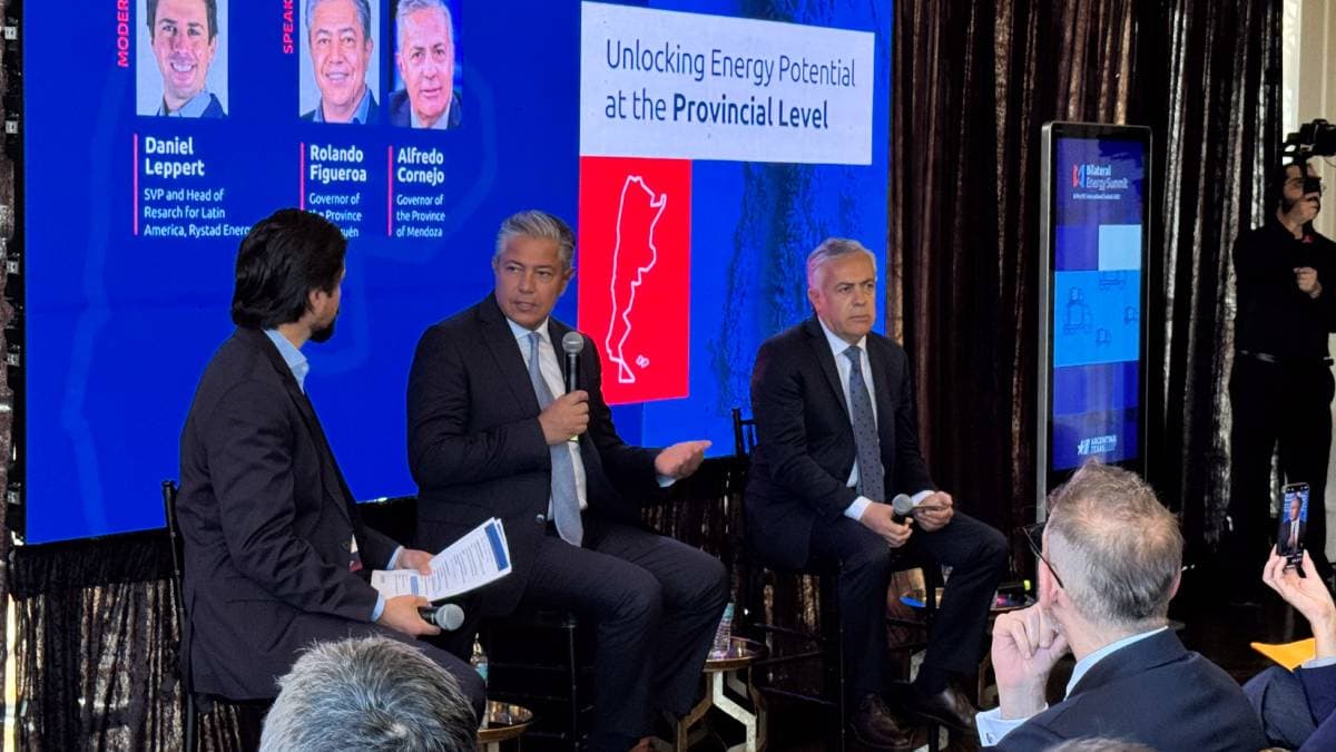 Neuquén y Mendoza en la vidriera de foro energético en Houston