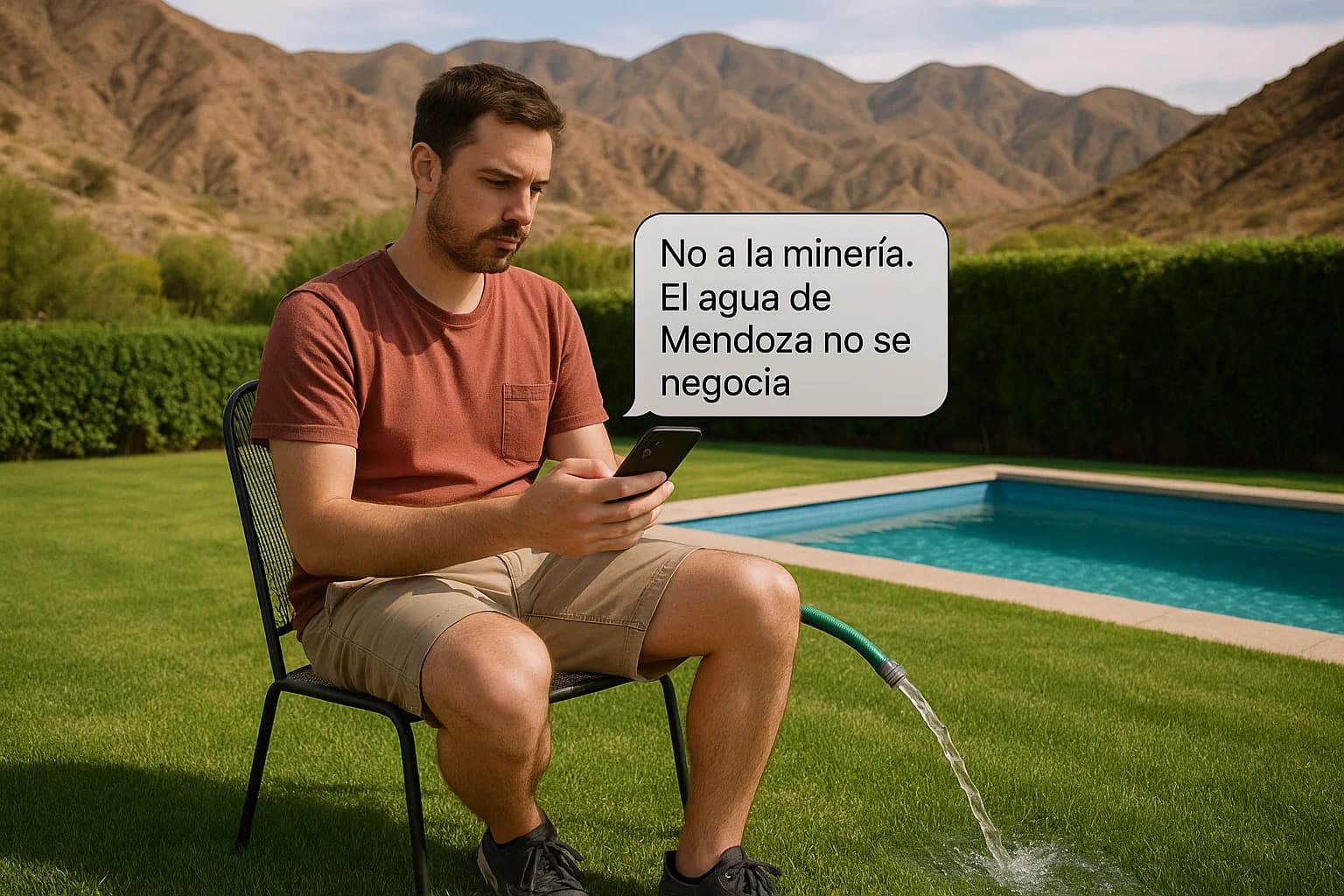 Para el antiminero mendocino: dejá el celular y empezá a argumentar