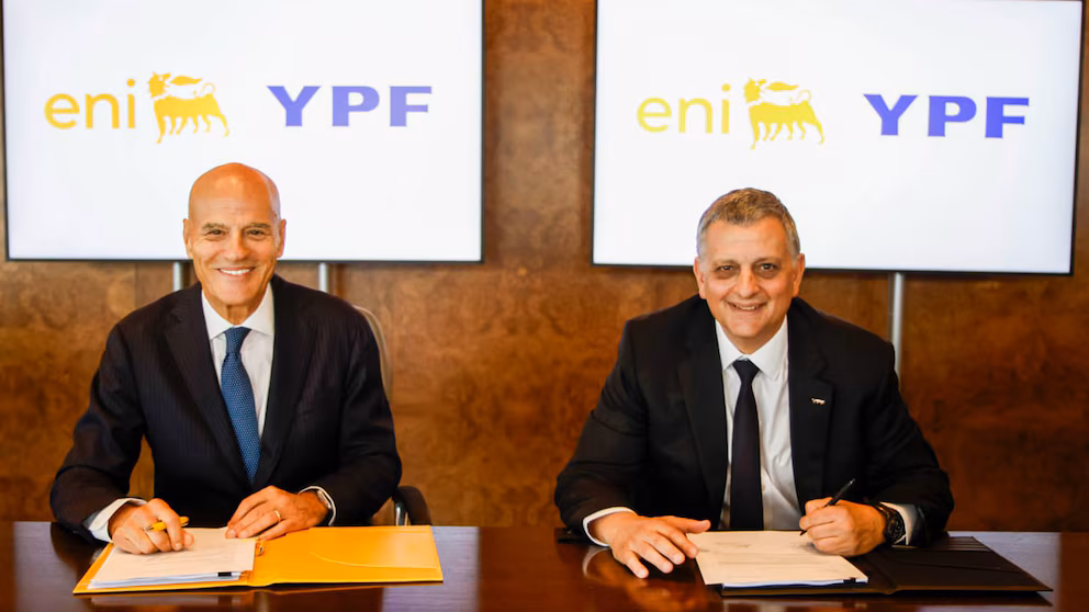 YPF firmó acuerdo con empresa italiana para potenciar exportaciones de Vaca Muerta