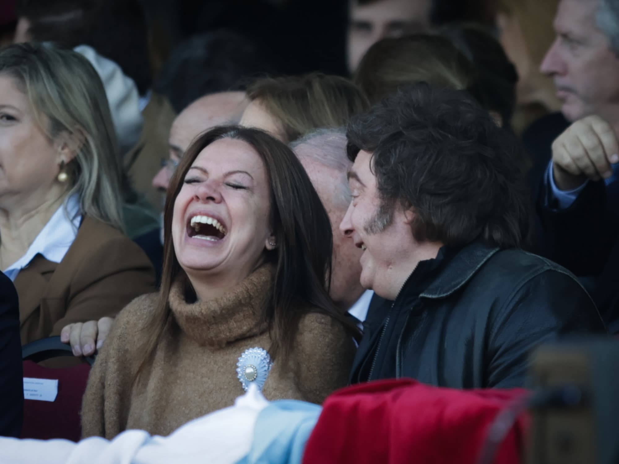Milei y su gabinete concentraron los aplausos en la inauguración de la Rural