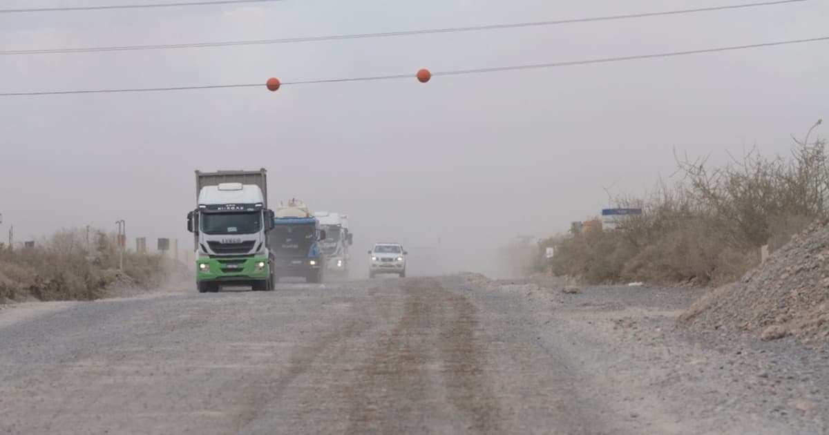 La Pampa impulsa una tasa vial para camiones que transportan arena hacia Vaca Muerta