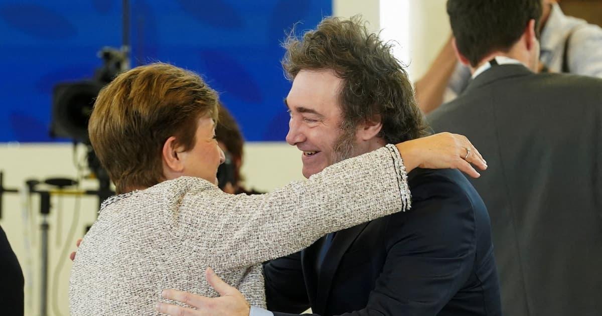 Georgieva llega a la Argentina y visitará Vaca Muerta durante su agenda oficial