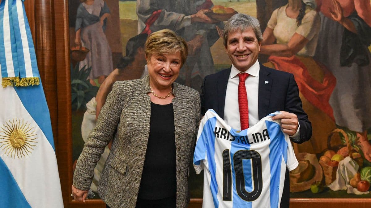 Georgieva recorrerá Vaca Muerta junto a Caputo y se reunirá con Marín