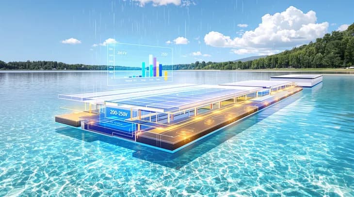 China convierte la lluvia en electricidad: un generador flotante produce hasta 250 voltios por gota