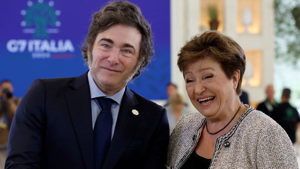 Georgieva llega a la Argentina con reuniones sobre el programa económico y el Banco Central
