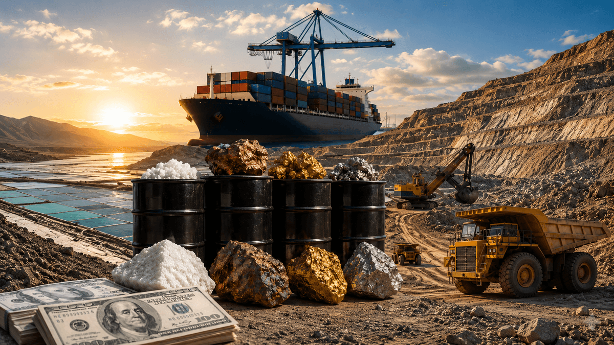 La minería argentina alcanzó un récord exportador en el primer semestre